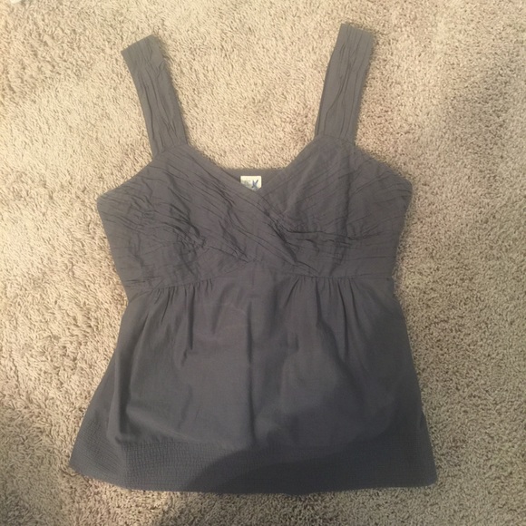 ✨SALE✨ Anthropologie purple/slate grey top, size 8