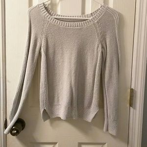 Gray sweater