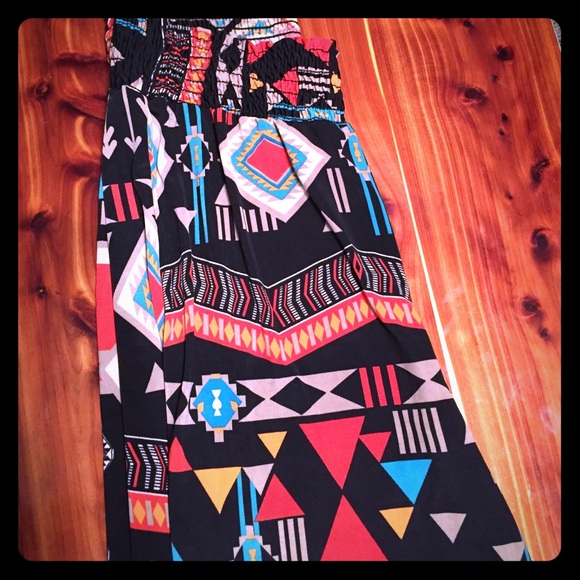 Palazzo Tribal print pants. NWT