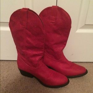 Red Cowboy Boots