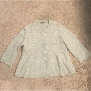 Lucky Brand gray sweater, size M