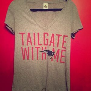 Pink Victoria Secret Patriots shirt