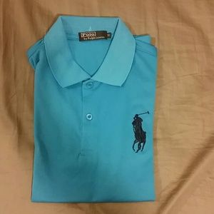 2015 Big Horse polo men solid shirt
