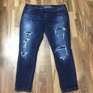 14 short American eagle jegging hi rise