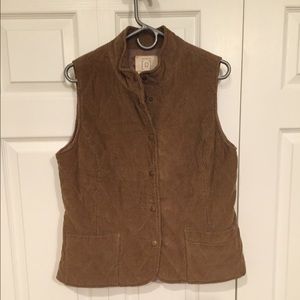 Corduroy Tan Vest