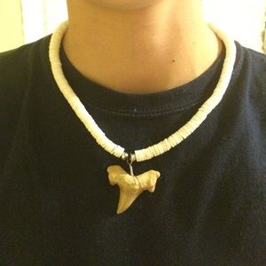 Shark tooth necklace!