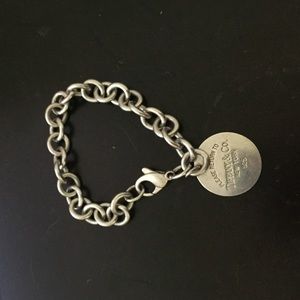 Tiffany's Heart Tag Charm Bracelet