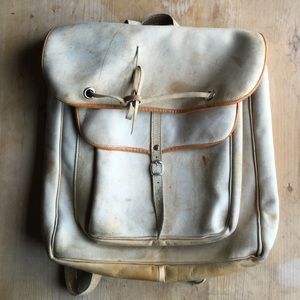 Vintage Leather Backpack