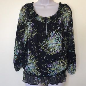 I-N-C  Peasant Blouse Size 6.