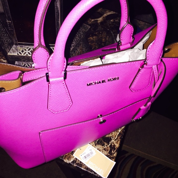 Michael Kor -Greenwich large Safiano tote