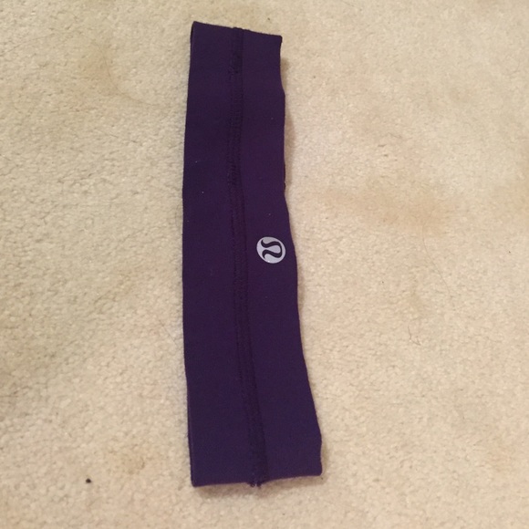 Deep purple lululemon headband
