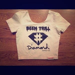 Diamond Supply Co. Been Trill crop top