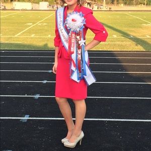 Homecoming court suit! Worn once!