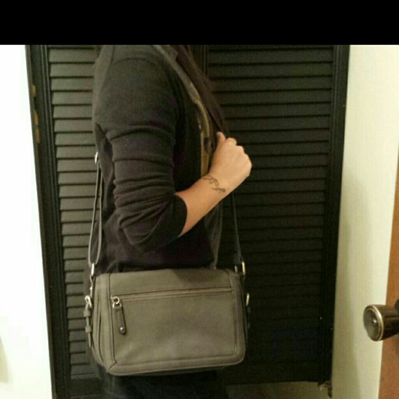 Merona Gray Crossbody