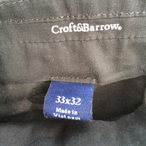 Croft & Barrow Grey Pants - Picture 3 of 3