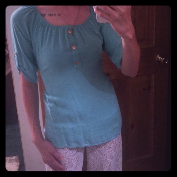 Blue blouse