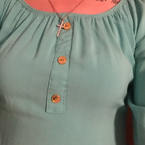 Blue blouse - Picture 3 of 4