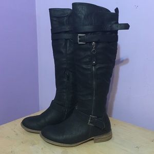 Tall Black Boots