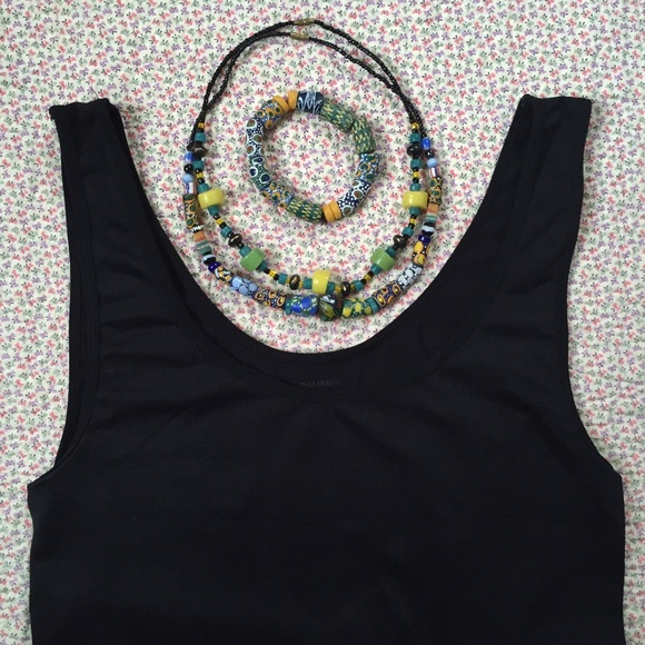 Lot of glass bead necklaces