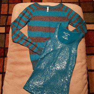 ??Traded??Aeropostale sweater and tank top