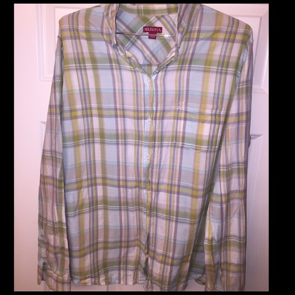 Merona long sleeve button up