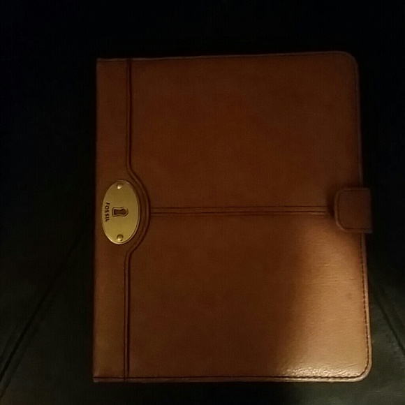 Fossil leather ipad case