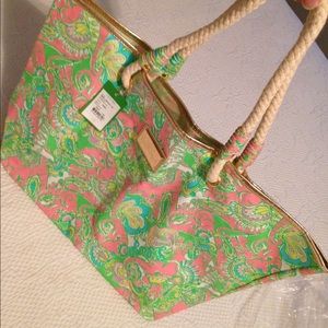 Brand New Lilly Pulitzer Handbag/Beach Bag