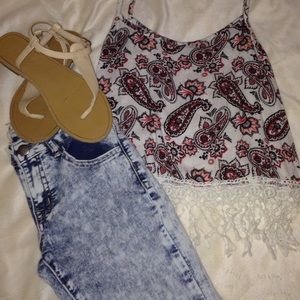 Boho tank