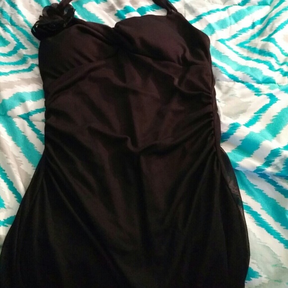 black dress