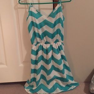 Spaghetti strap dress, super cute!