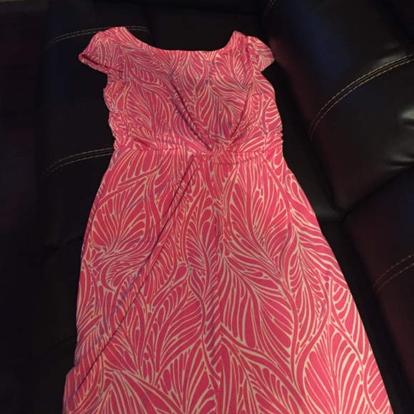 Victoria's Secret pink zebra print dress