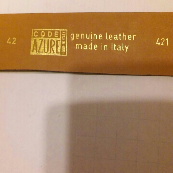 Mens CODE AZURE "SUPER GATOR" belt Rare!! - Picture 2 of 4