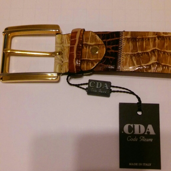 Mens CODE AZURE "SUPER GATOR" belt Rare!! - Picture 4 of 4