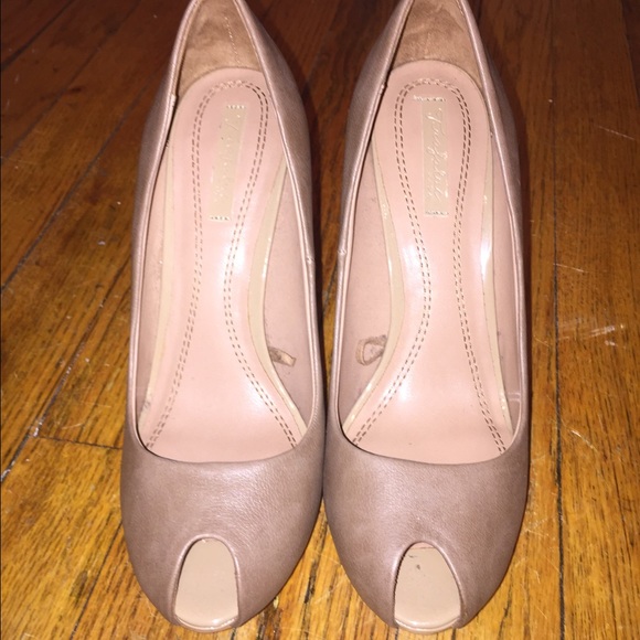 Zara Peep Toe Heels