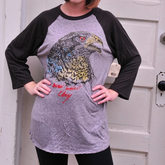 Obey eagle graphic tee