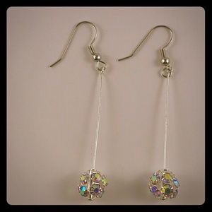 Crystal Bead Earrings