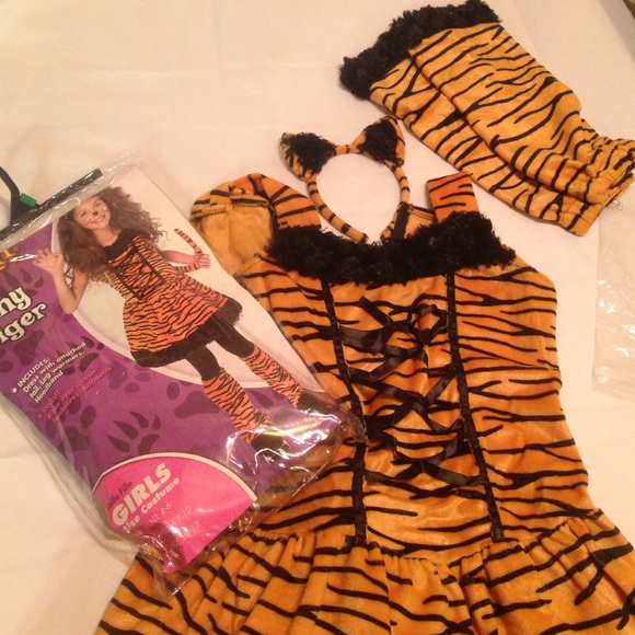 Teen Girls Tiny Tiger Halloween Costume