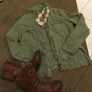 Military inspired jacket