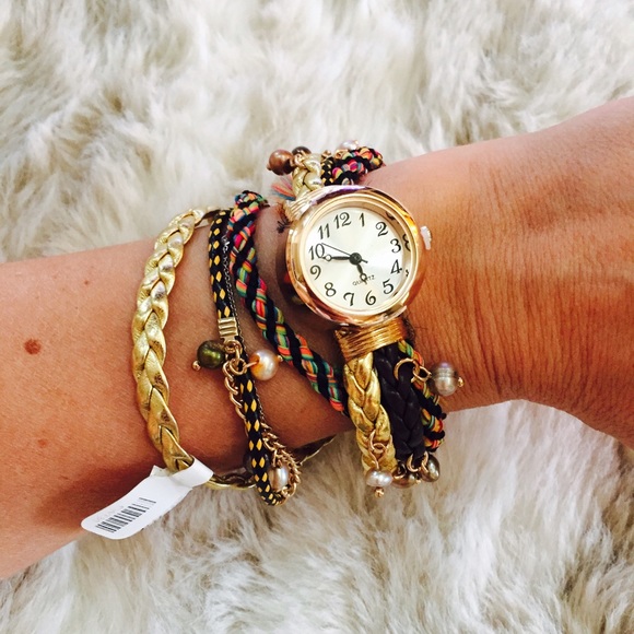 Jewelry - 🌻 Friendship bracelet watch