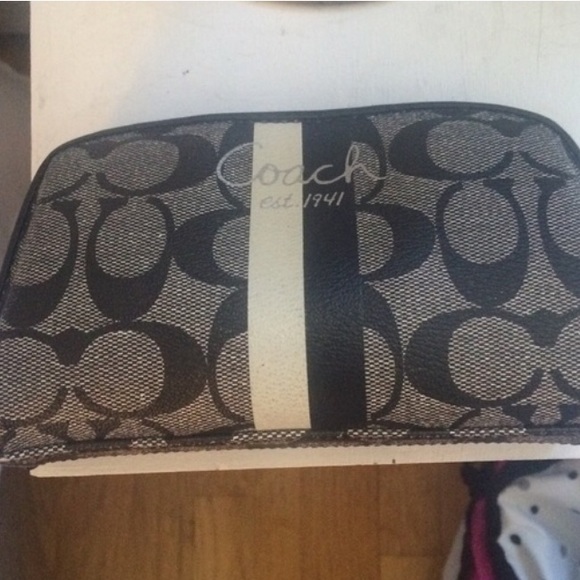 Coach cosmetic bag