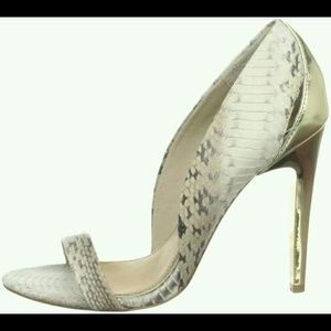 Mark & James by Badgley Mischka Paris Snake Heels