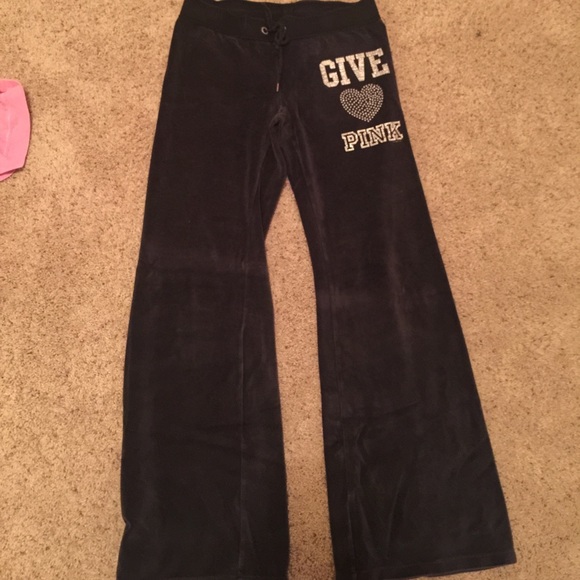 Victoria's Secret PINK velour pants
