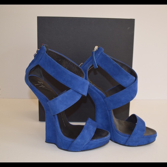 The "no heel" wedge from Guiseppe Zanotti
