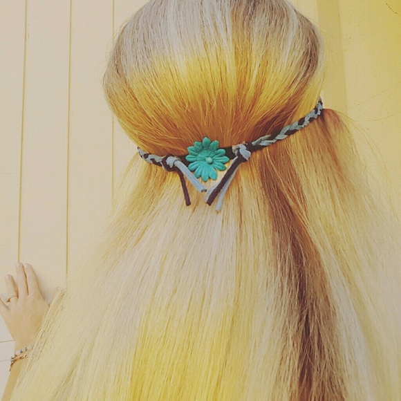 Braided Leather Headband