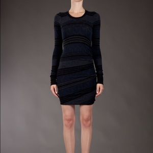 Étoile by Isabel Marant Striped Body Con Dress