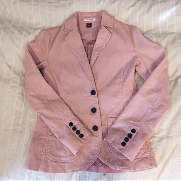 Blush Pink Corduroy Blazer