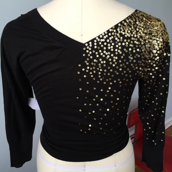 liDi Silk and Cashmere Sequined Sweater - Picture 2 of 3