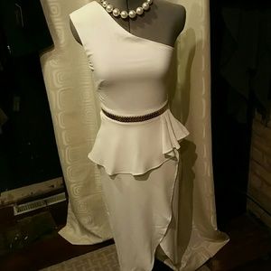 ASOS one shoulder dress CLASSY