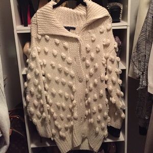 French Connection Chucky Button-up Sweater 🍁🍂