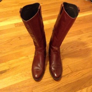 Aldo Fantilant - Brown Leather Riding Boots